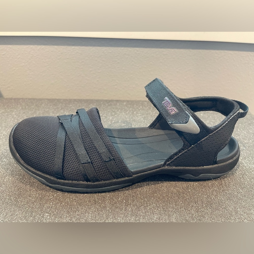 Teva Women's Black Tirra CT Shoes - Picture 9 of 12